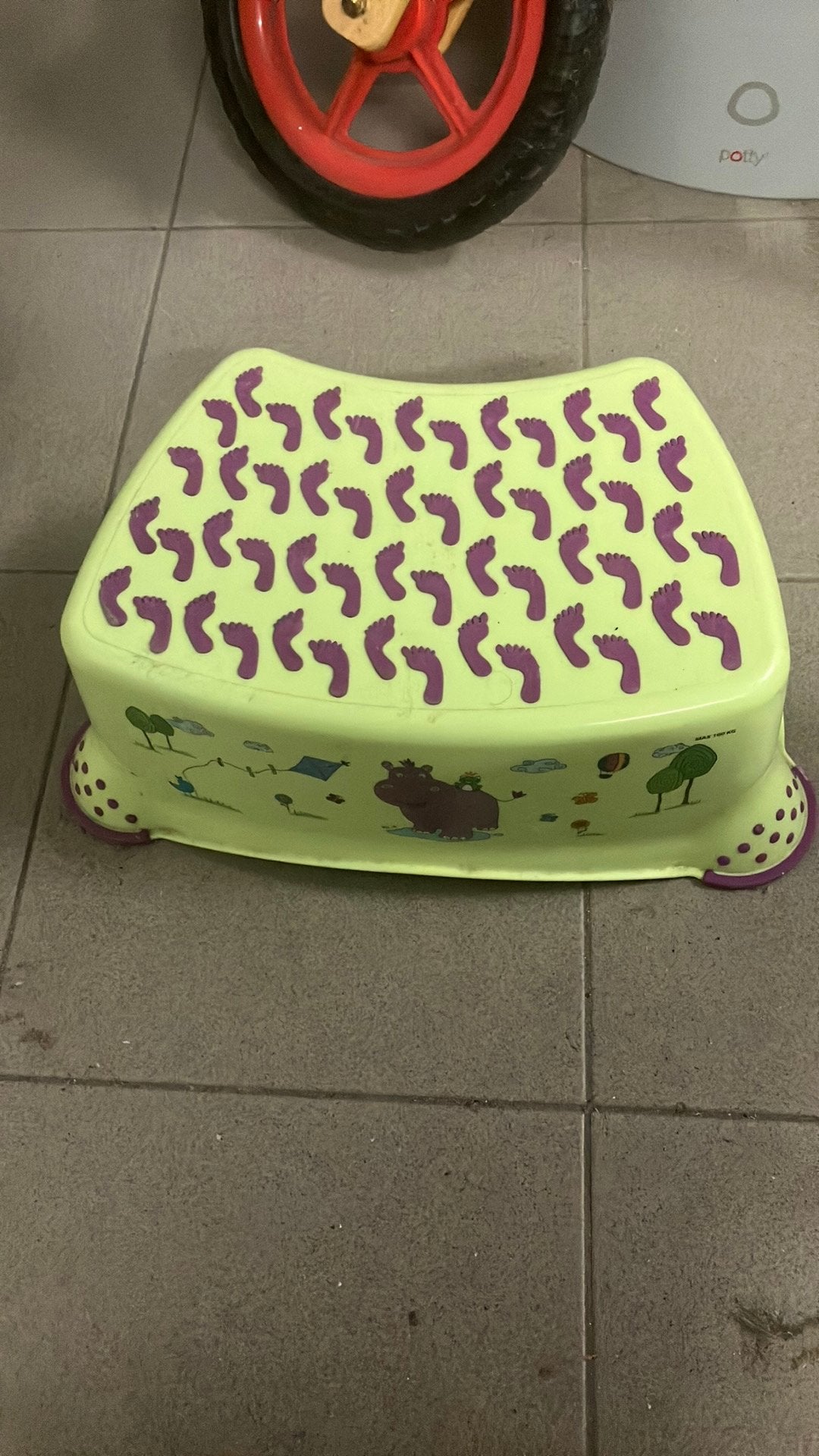 Marchepied de toilette, Enlèvement, Comme neuf