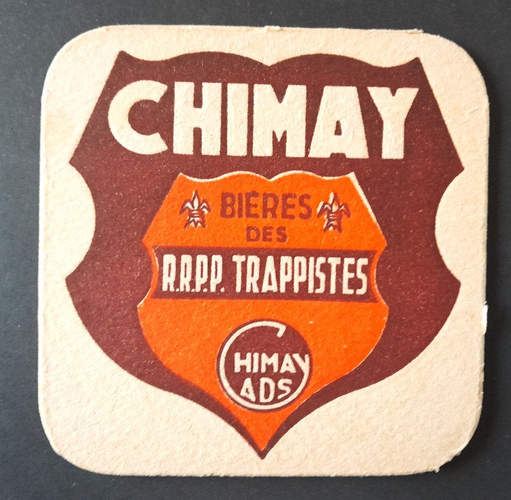 Brasserie Chimay Sous Bock Recto/Verso, Collections, Envoi, Utilisé, Sous-bock, Autres marques