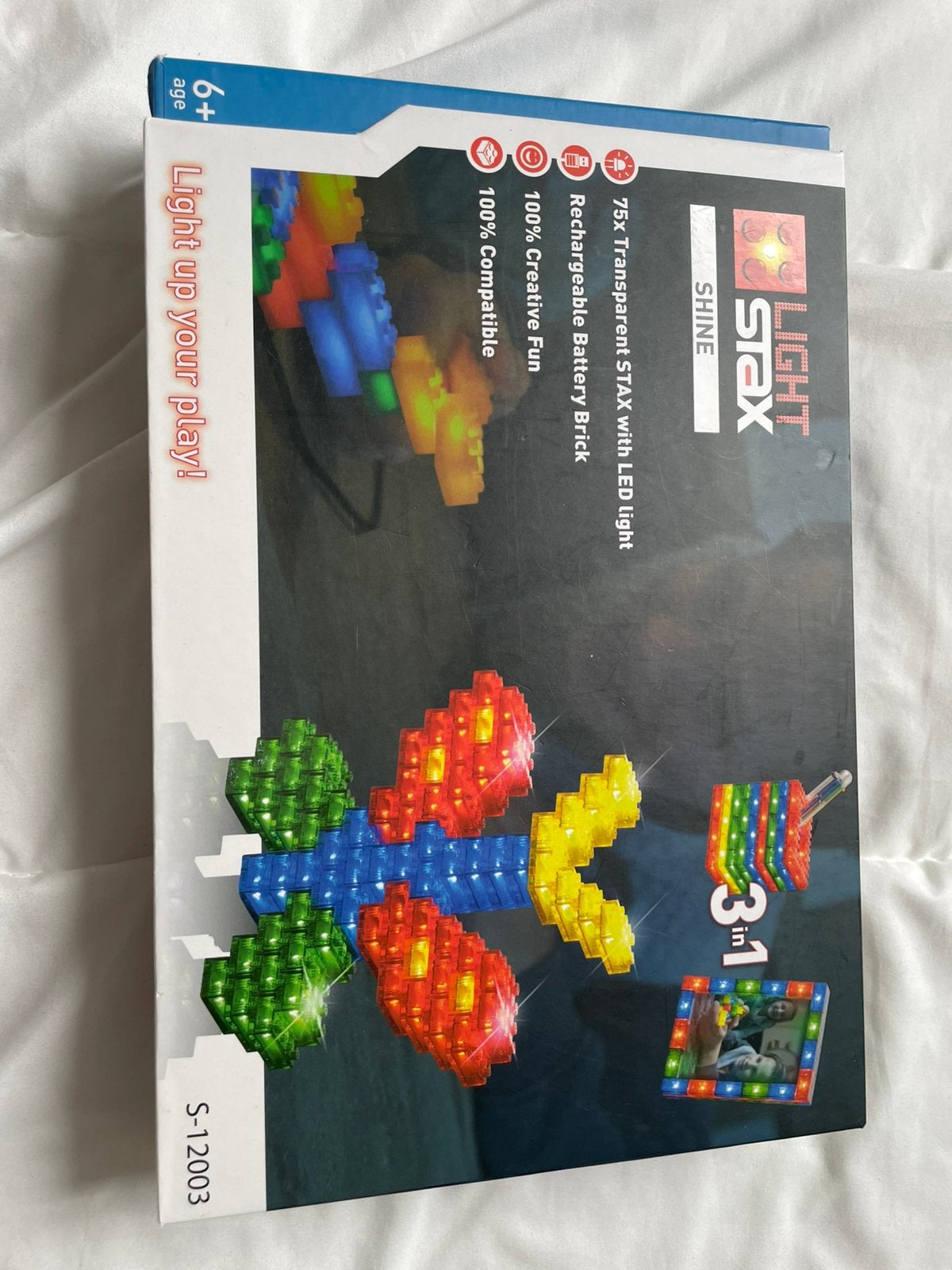 Lichtgevende legoblokken, Ophalen, Gebruikt