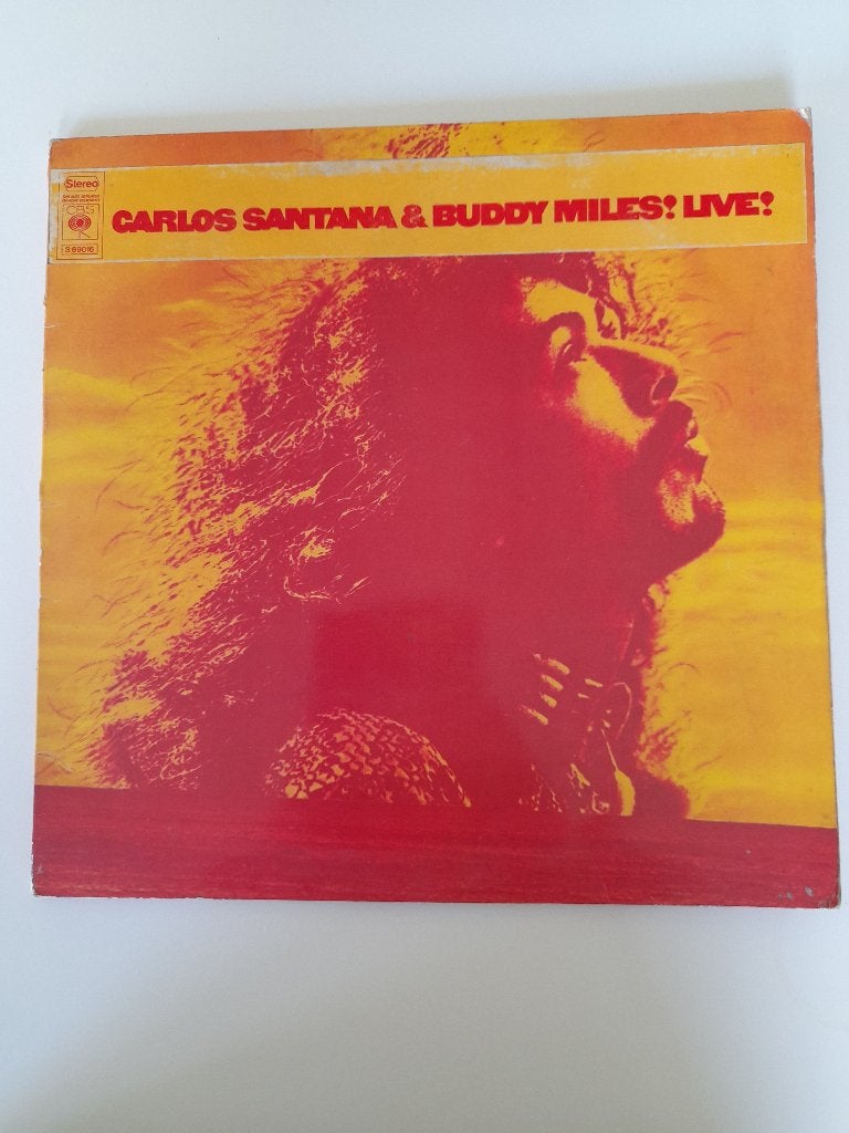 Carlos Santana & Buddy Miles, LP, Gebruikt, Blues Rock, Ophalen of Verzenden