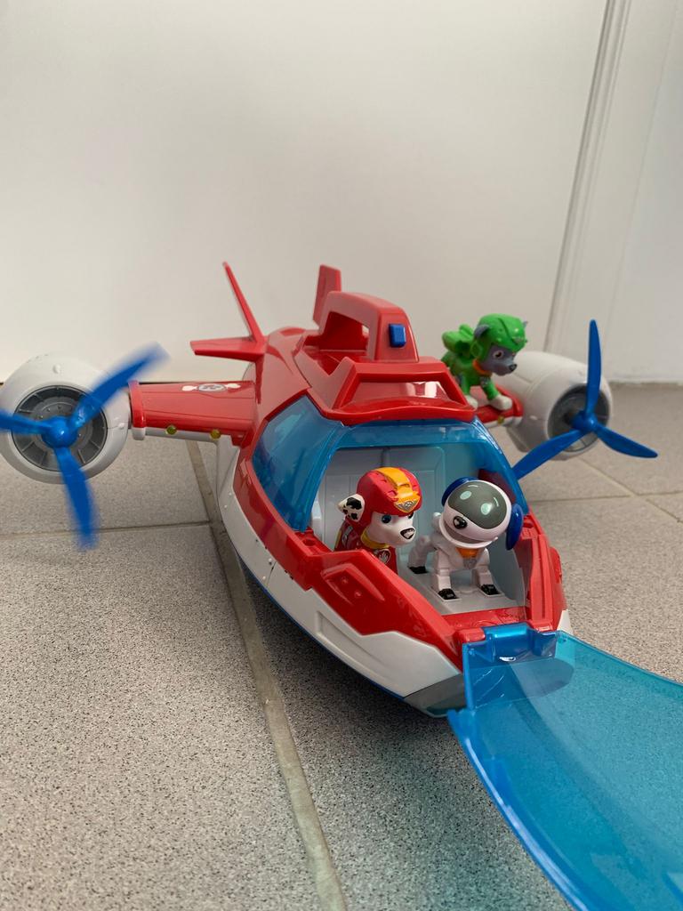 Avion Paw Patrol avec lumières et sons, Enlèvement ou Envoi, Comme neuf