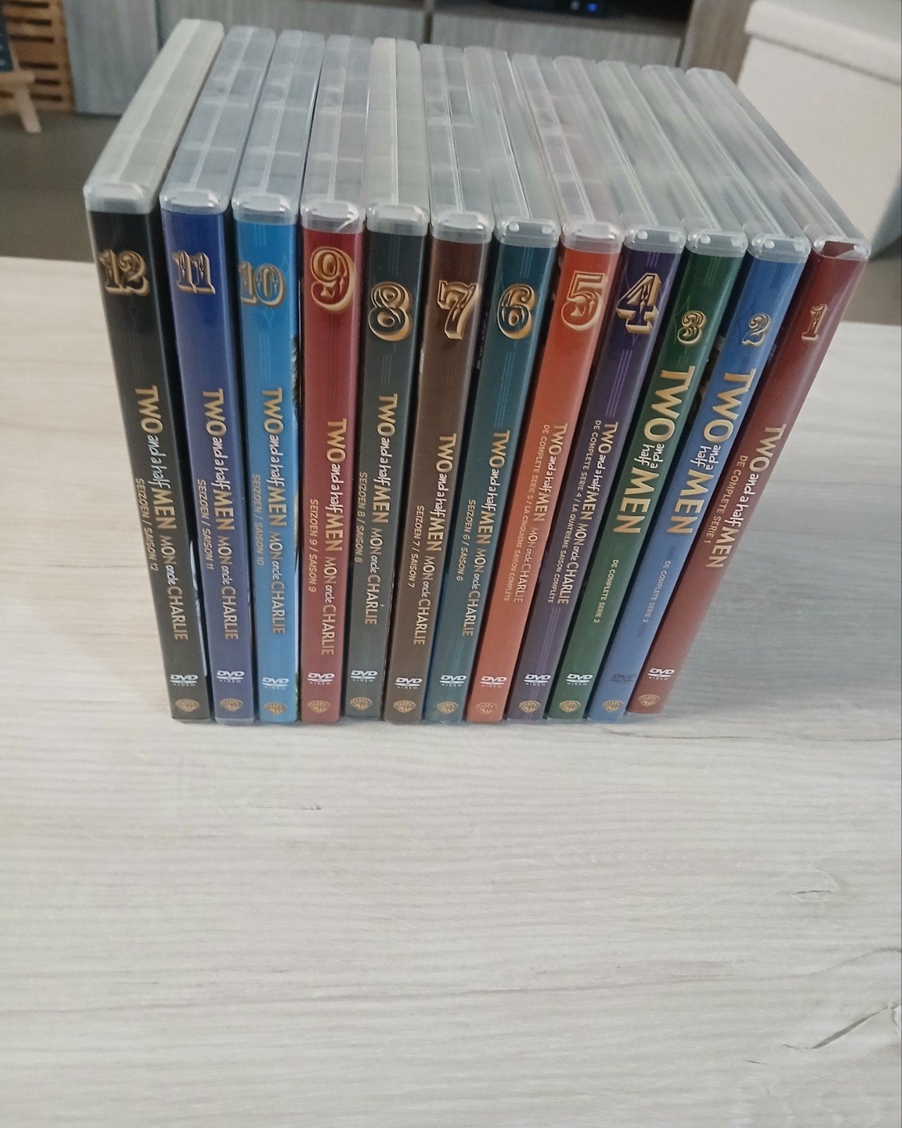 two and a half men compleet, Cd's en Dvd's, Dvd's | Tv en Series, Ophalen of Verzenden