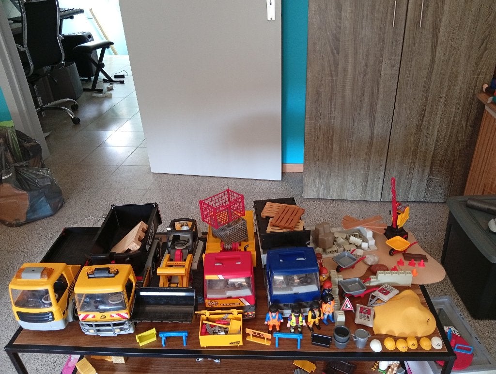 Playmobil Bouwwerf, Kinderen en Baby's, Ophalen, Zo goed als nieuw