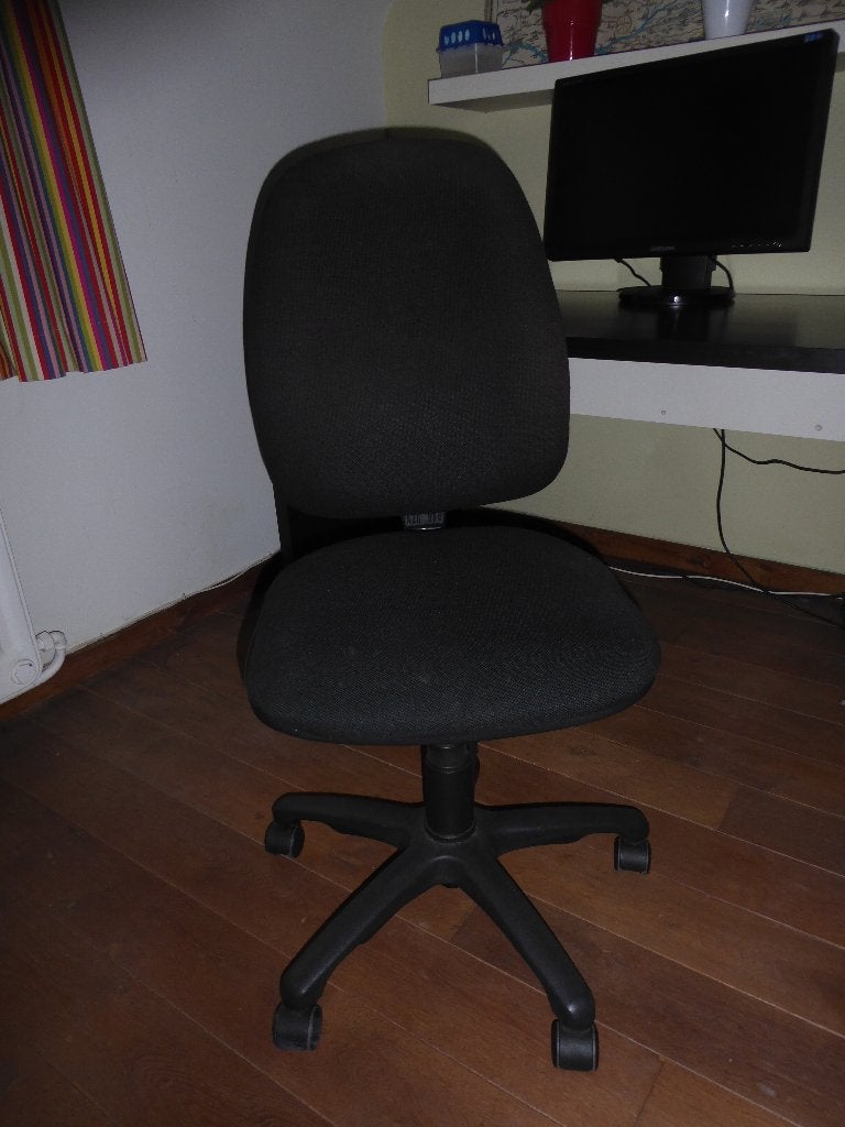 chaise de bureau, Enlèvement, Comme neuf, Noir, Chaise de bureau