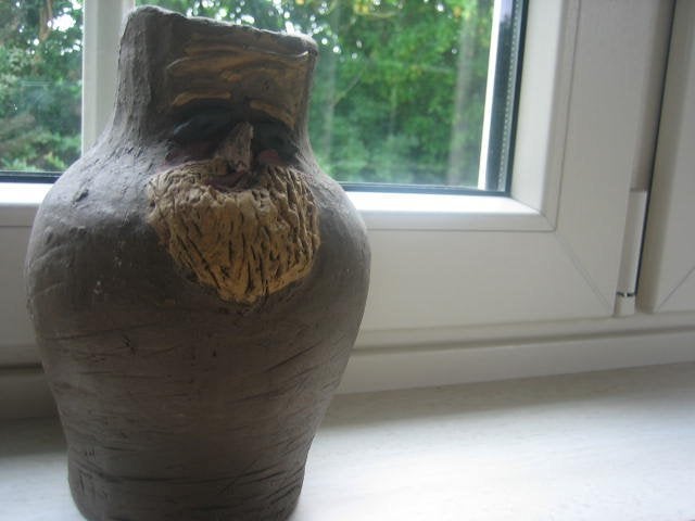 Beeldje in klei, Ophalen, Zo goed als nieuw