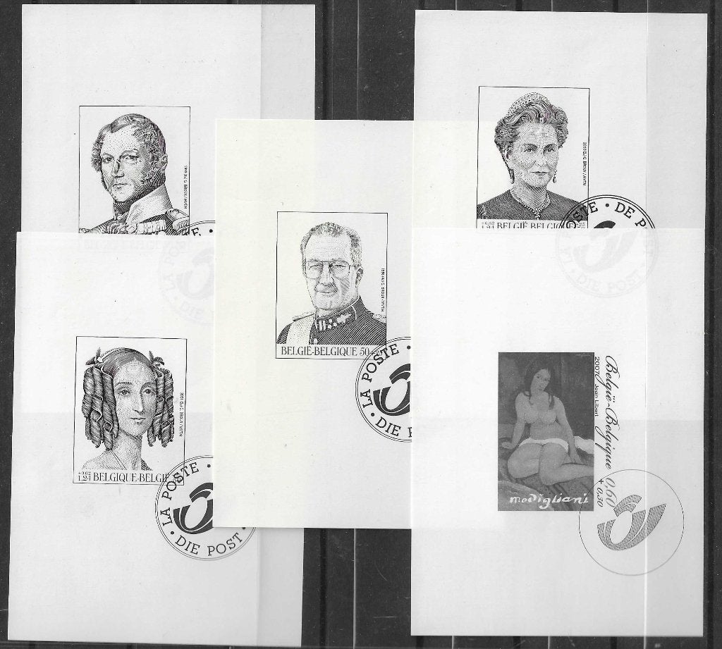 België OPC GCA 10 Zwart-Wit velletjes **, Postzegels en Munten, Ophalen of Verzenden, Postfris