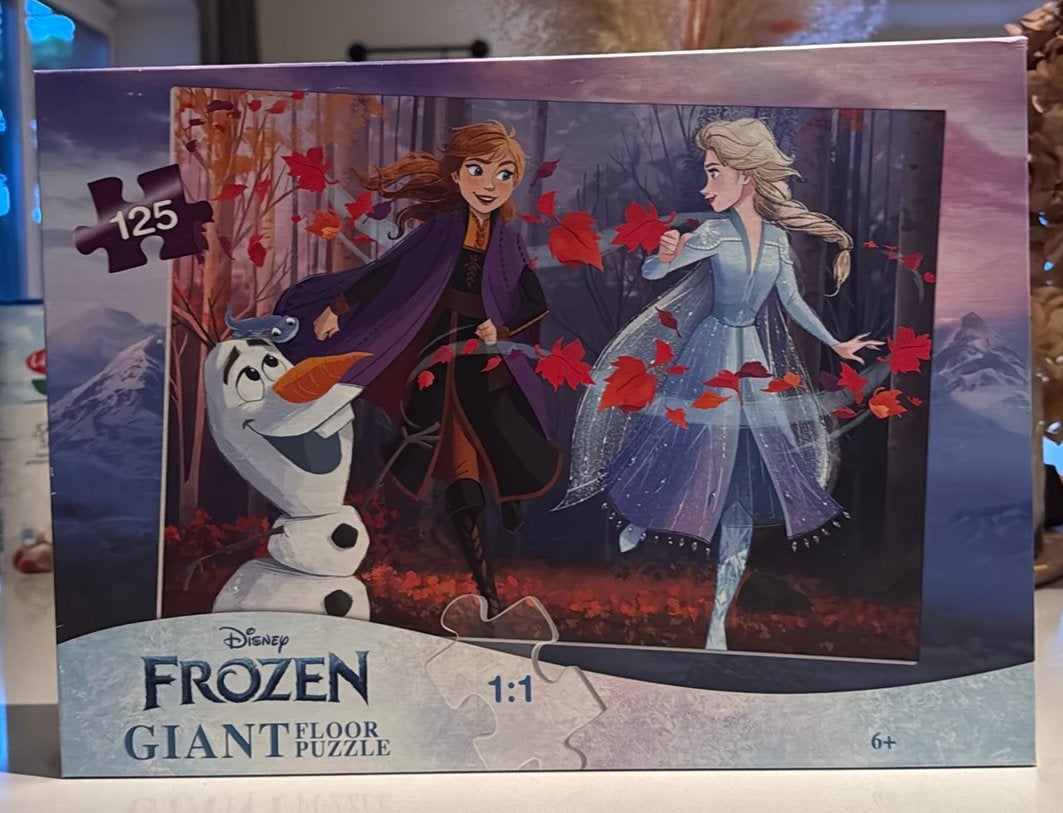 Disney Frozen puzzel, Kinderen en Baby's, Speelgoed | Kinderpuzzels, Ophalen, Zo goed als nieuw