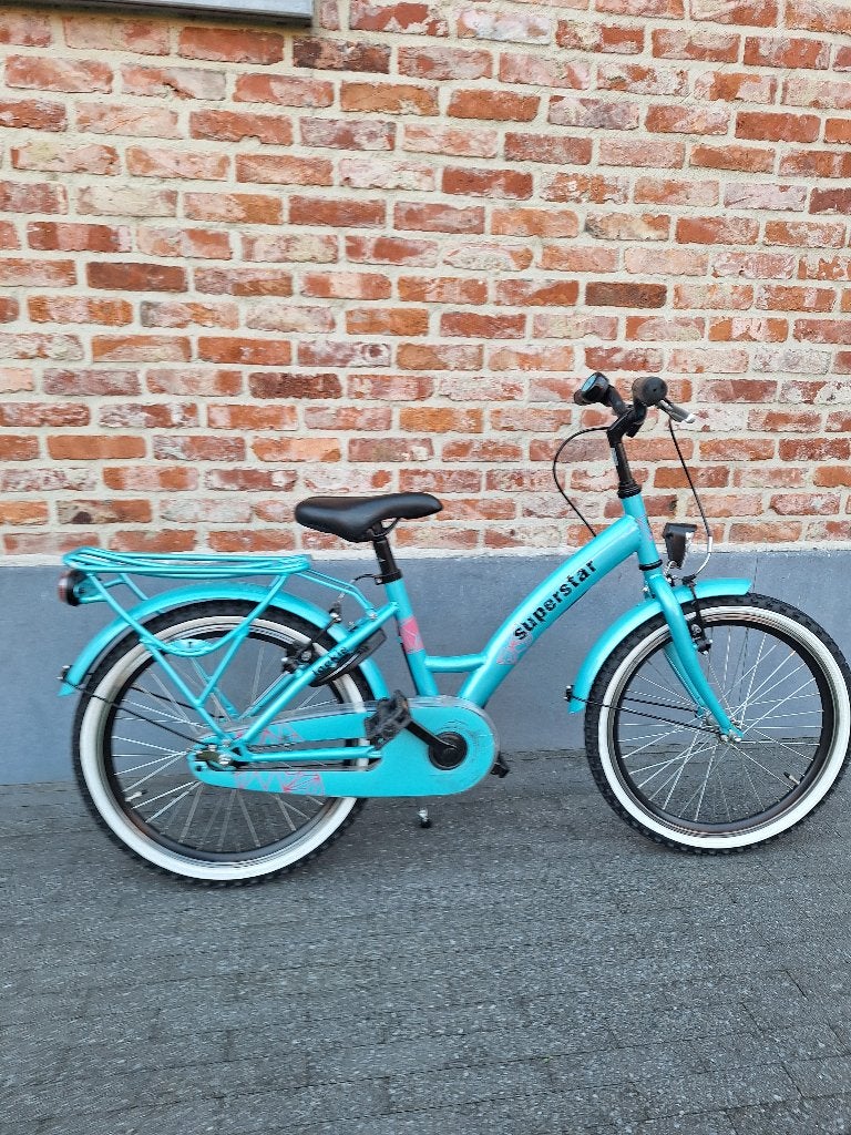 Kinderfiets 20inch Loekie superstar, Fietsen en Brommers, Ophalen, Gebruikt, Loekie, Terugtraprem