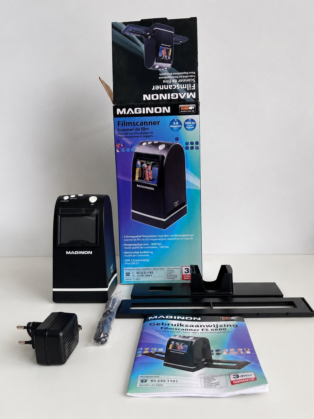 Maginon FS 6600 filmscanner voor dia’s en negatieven – Nieuw, Enlèvement, Neuf