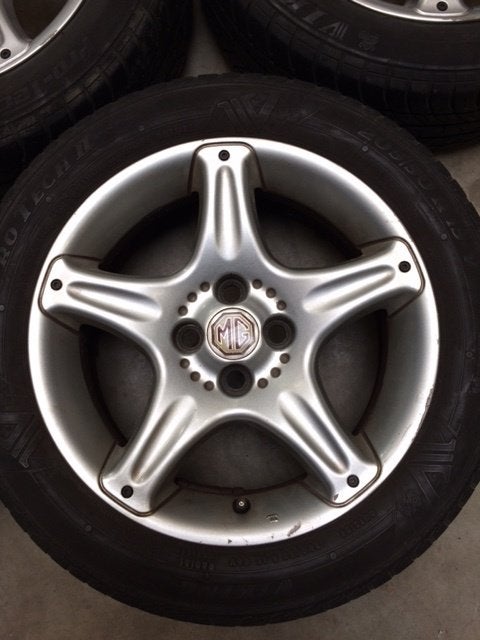 Paire de roues VVC 15 pouces d'origine MGF MG F MG TF MGTF, Enlèvement ou Envoi, Utilisé