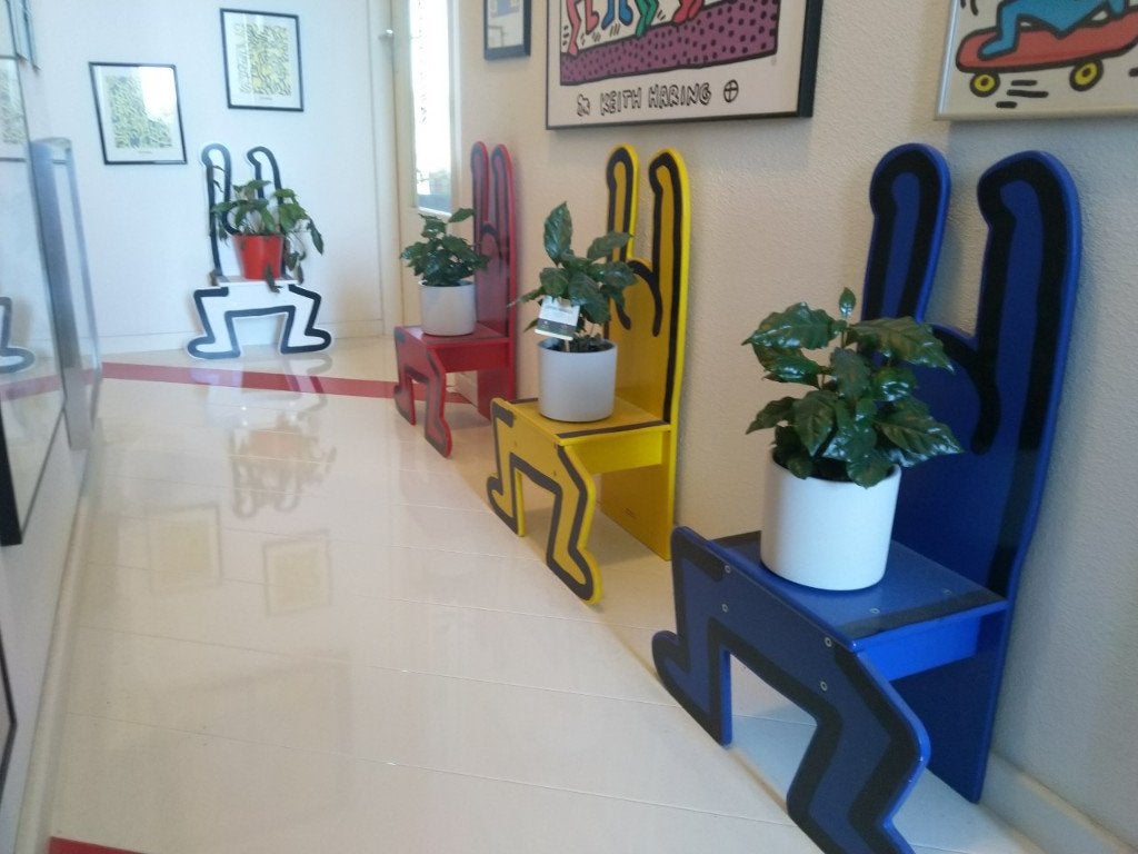 Keith Haring kinderstoel / decoratief object (per stuk), Ophalen of Verzenden