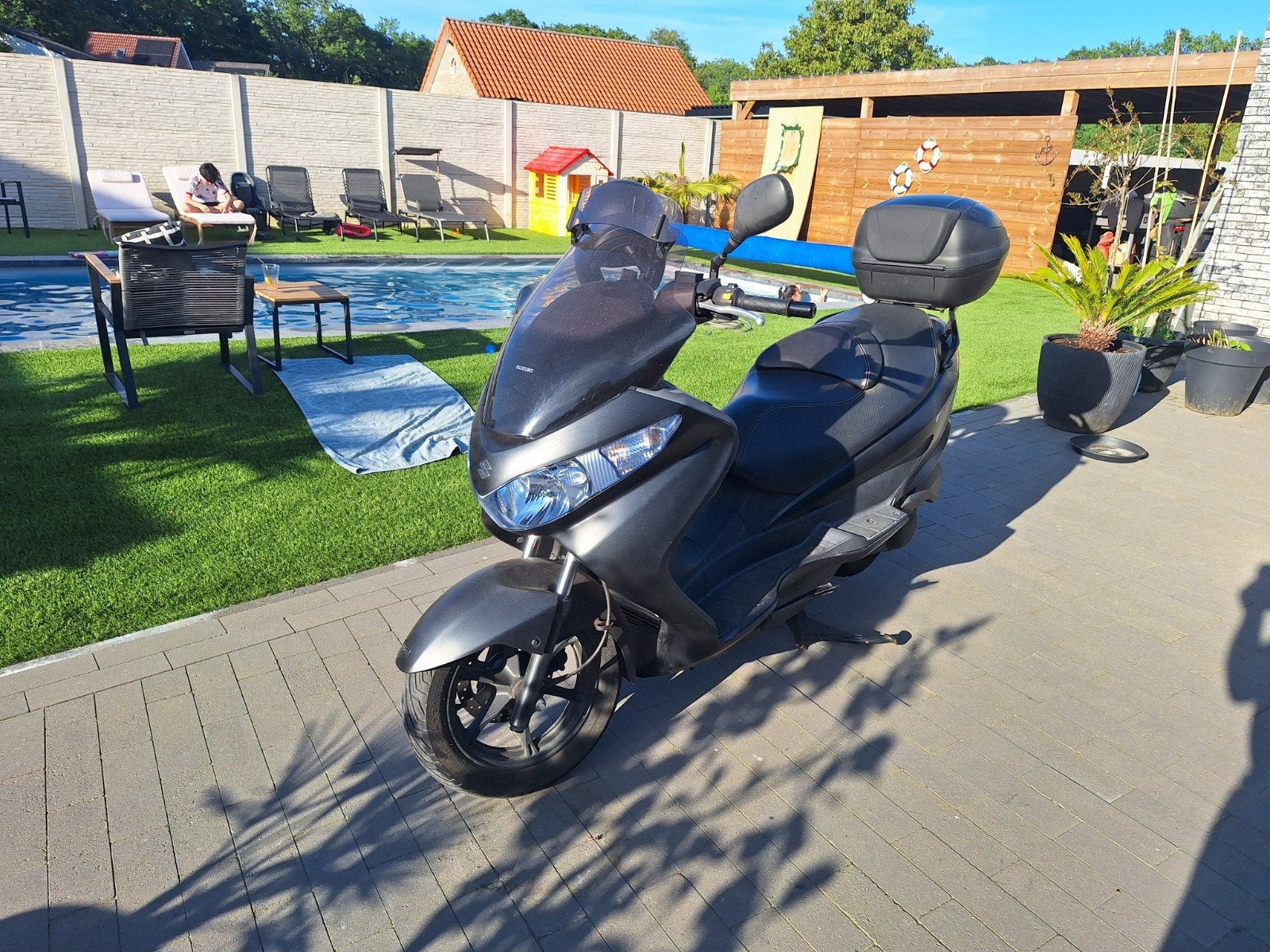 Suzuki burgman 125cc, Motoren, Ophalen