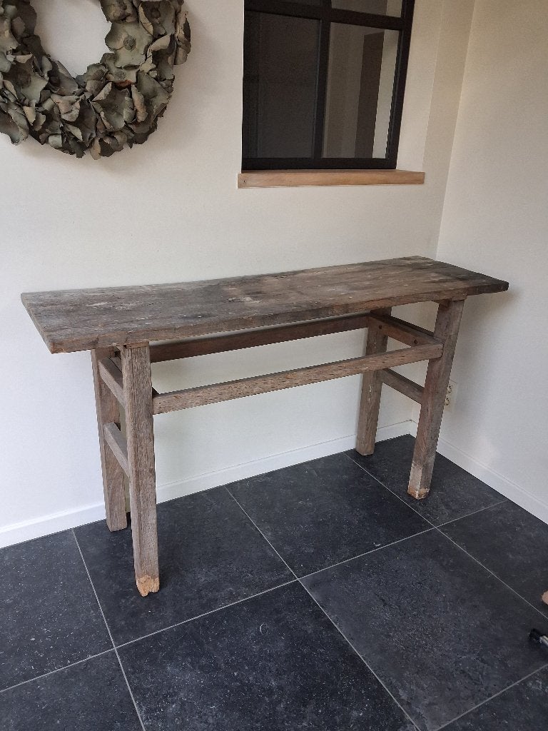Très jolie console en bois ancien, Enlèvement