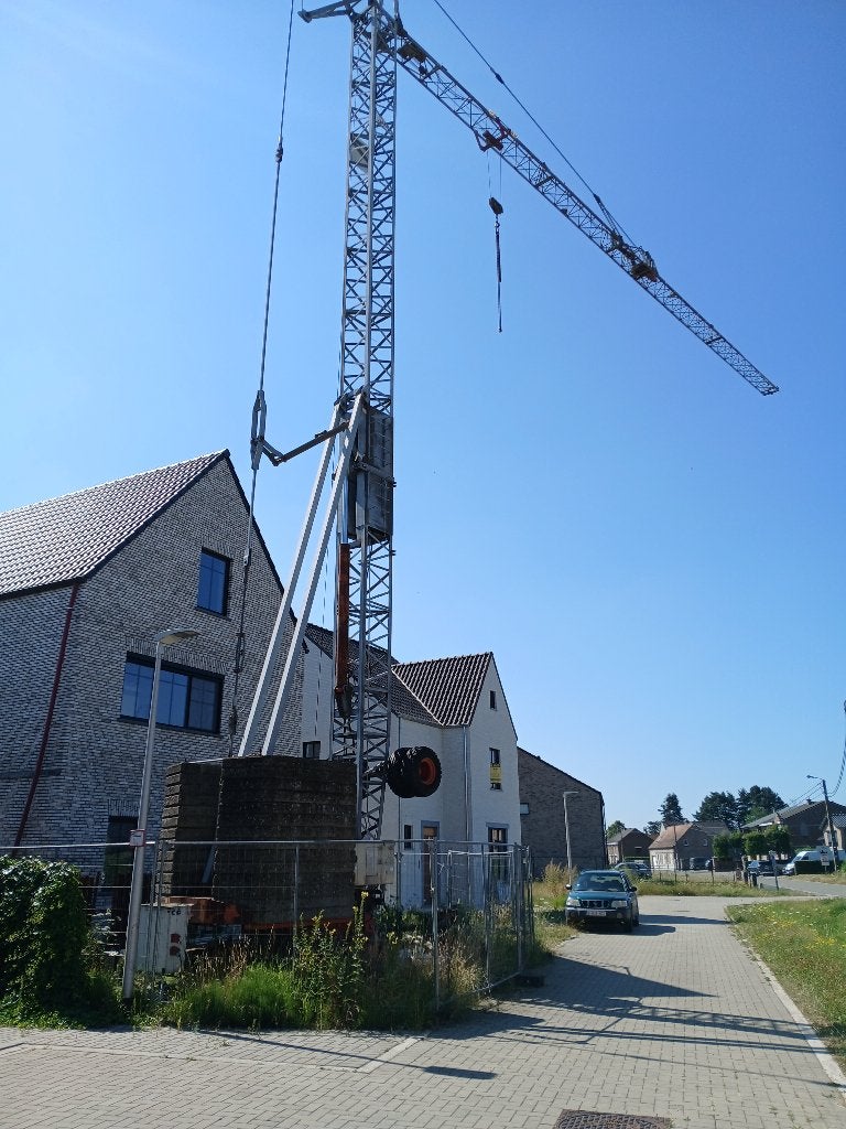 Bouwkraan, Ophalen, Kraan