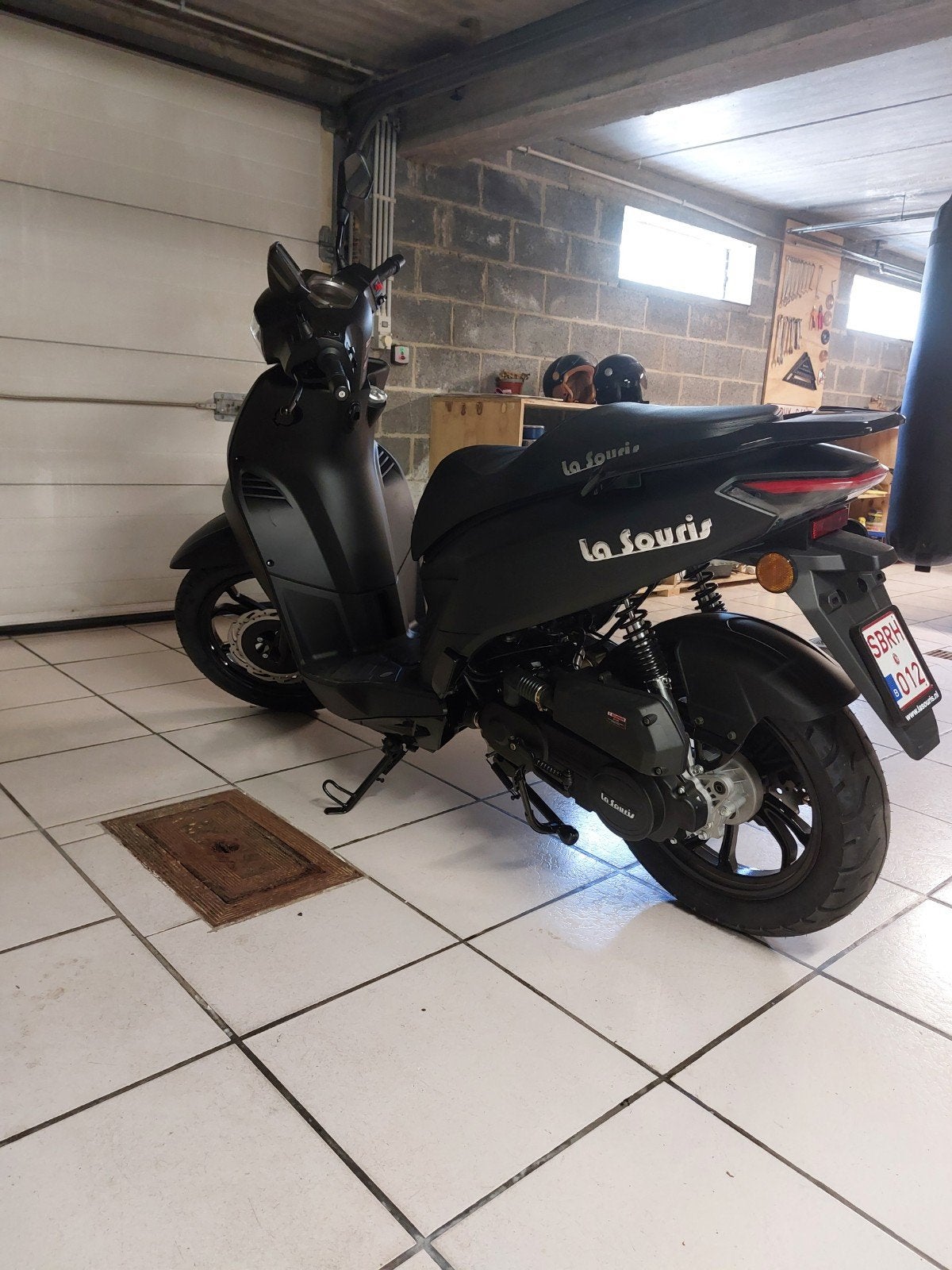 Scooter La souris 50cc, Ophalen