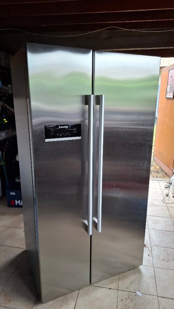 Amerikaanse koelkast Siemens, 160 cm ou plus, Enlèvement, Utilisé, 200 litres ou plus