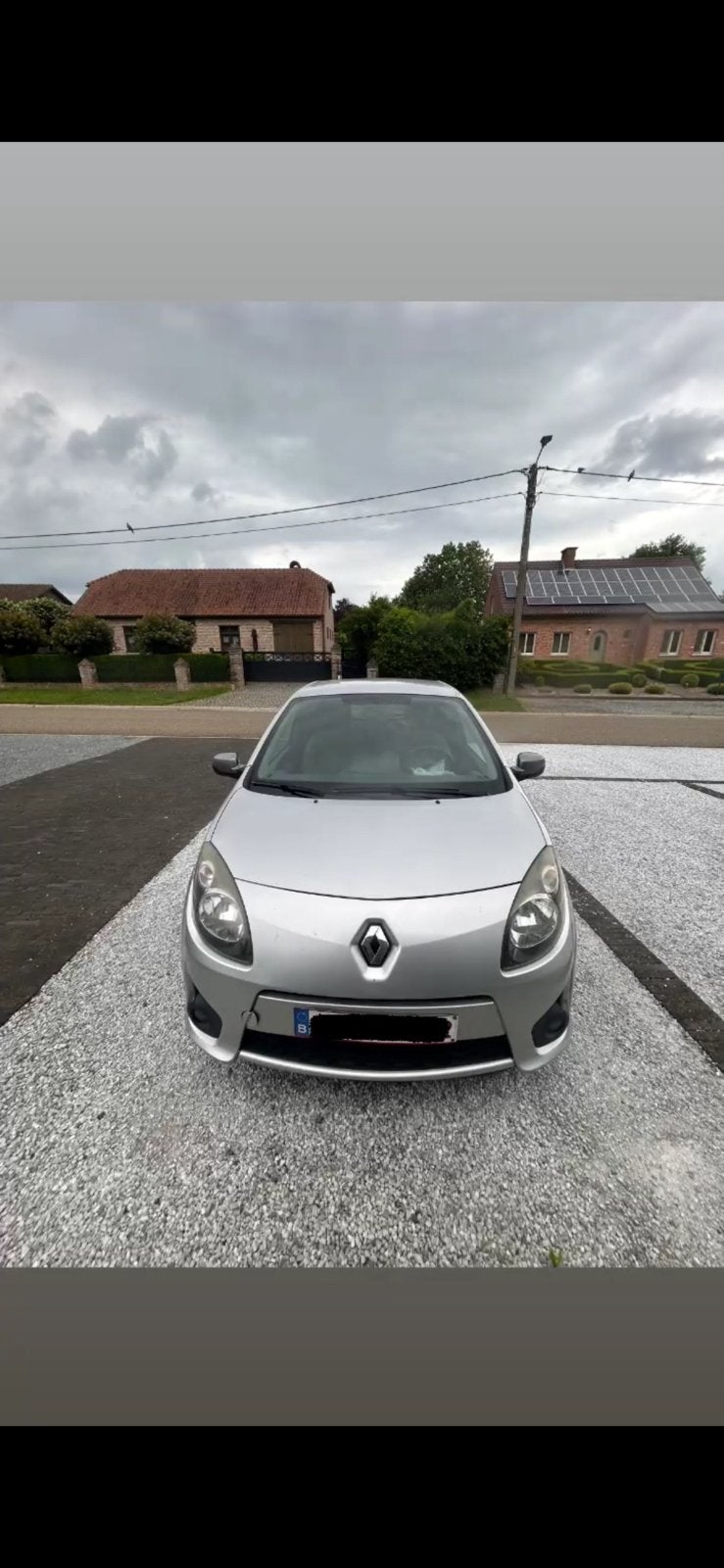 Renault Twingo approuvé pour la vente., Autos, Argent ou Gris, Boîte manuelle, Particulier, Tissu