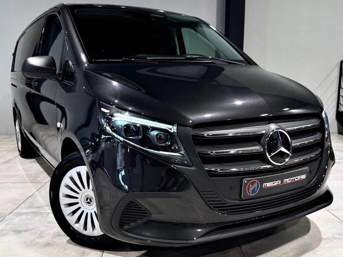 Mercedes-Benz V-Class 220 ViTO 116CDi 163CV "TVA/BTW iNCL" U, Autos, Phares entièrement LED, Achat, Entreprise, Noir