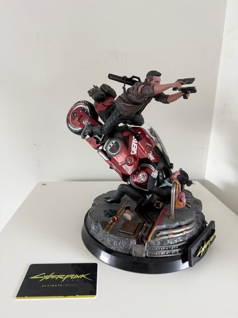 Figurine Collector Cyberpunk 2077 (PS5, XBOX, PC), Enlèvement, Comme neuf