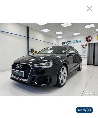 Rs3 8v2 2020, Auto's, Audi, RS3, Particulier, Te koop, Open dak