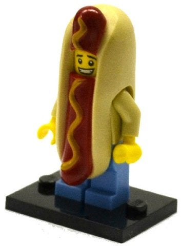 Hot Dog Man, Series 13 Minifigure with Stand and Accessories, Lego, Nieuw, Ophalen of Verzenden, Inclusief minifiguren