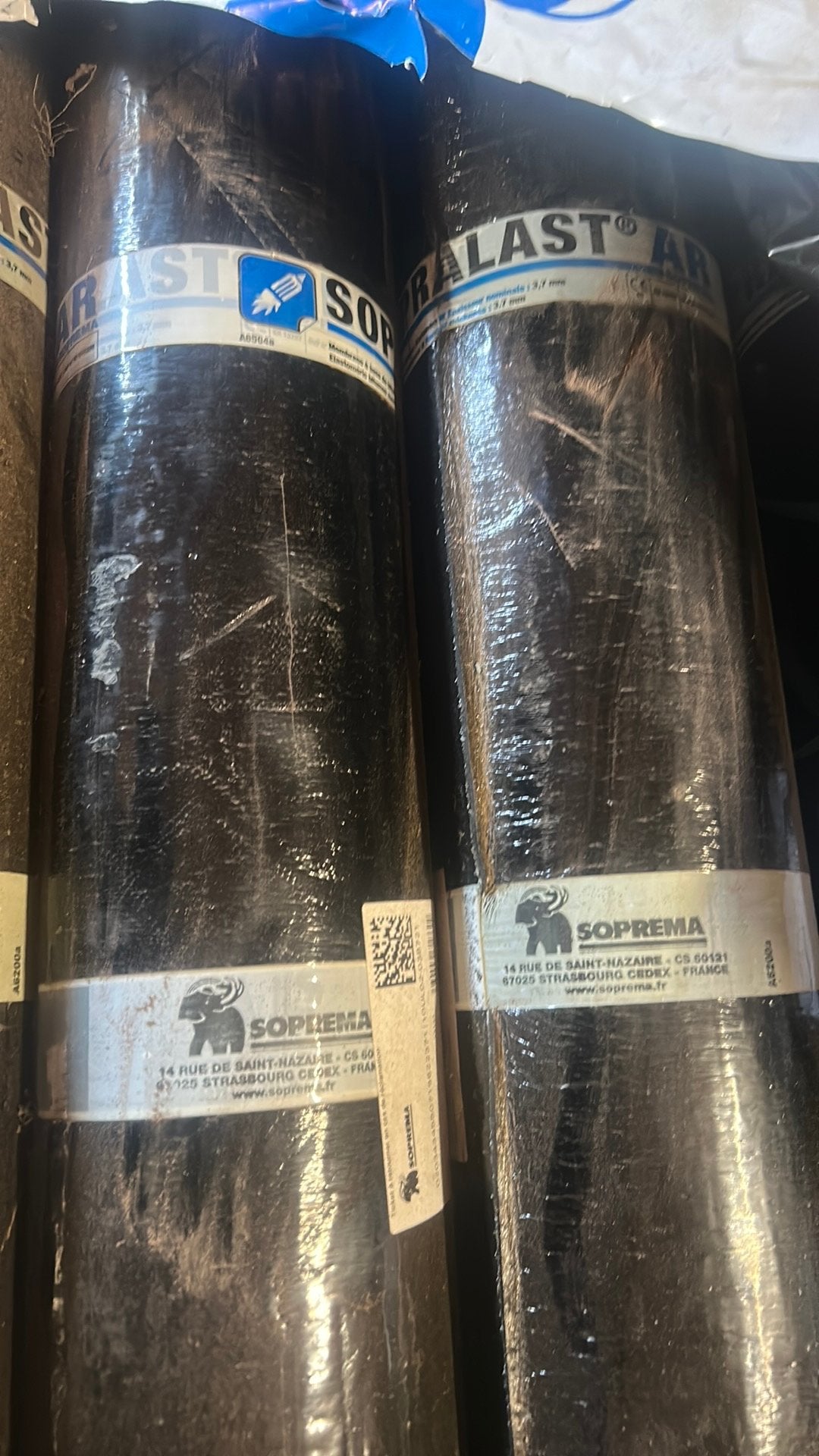 Bitumen .  waterdichtingsmembraan van het merk Soprema, Doe-het-zelf en Bouw, Ophalen, Overige materialen, Nieuw, 15 m² of meer