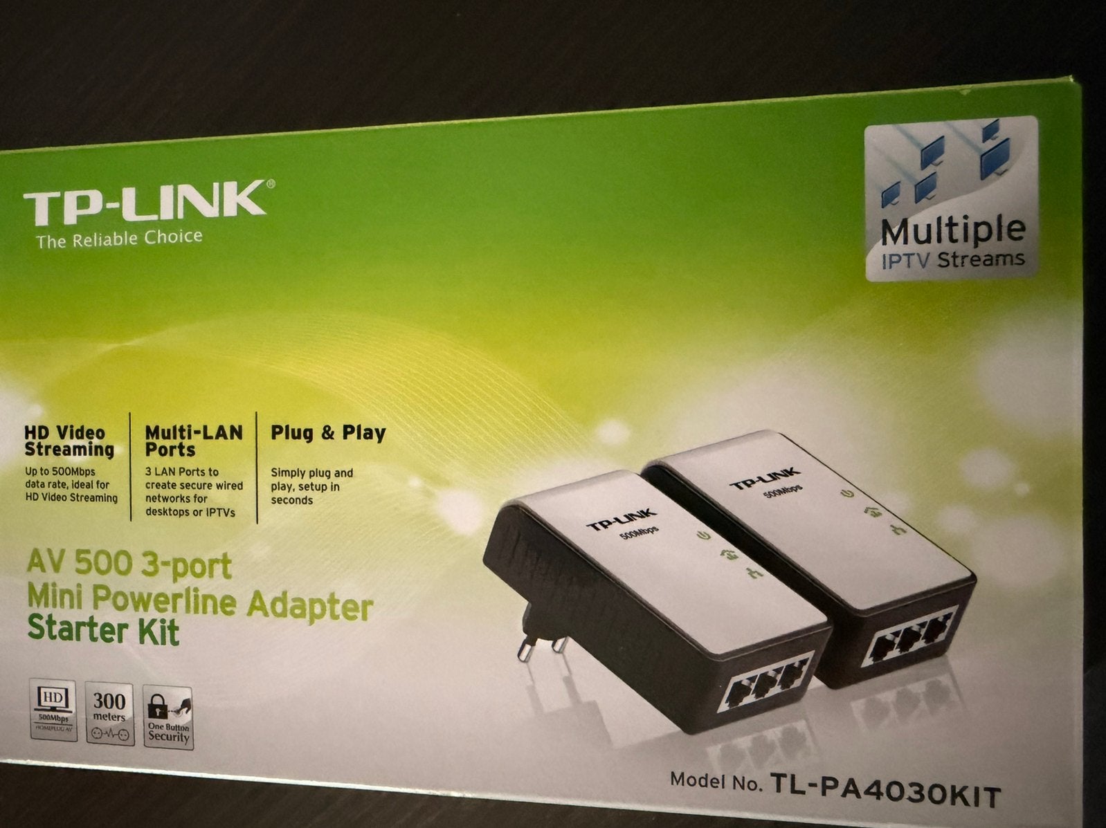 Tp link powerline adapter, Enlèvement ou Envoi, Comme neuf