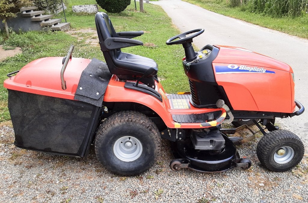 Tracteur tondeuse Simplicity Hydro 24ch Brigg&stratton, Jardin & Terrasse, Enlèvement, Utilisé, Démarrage électrique