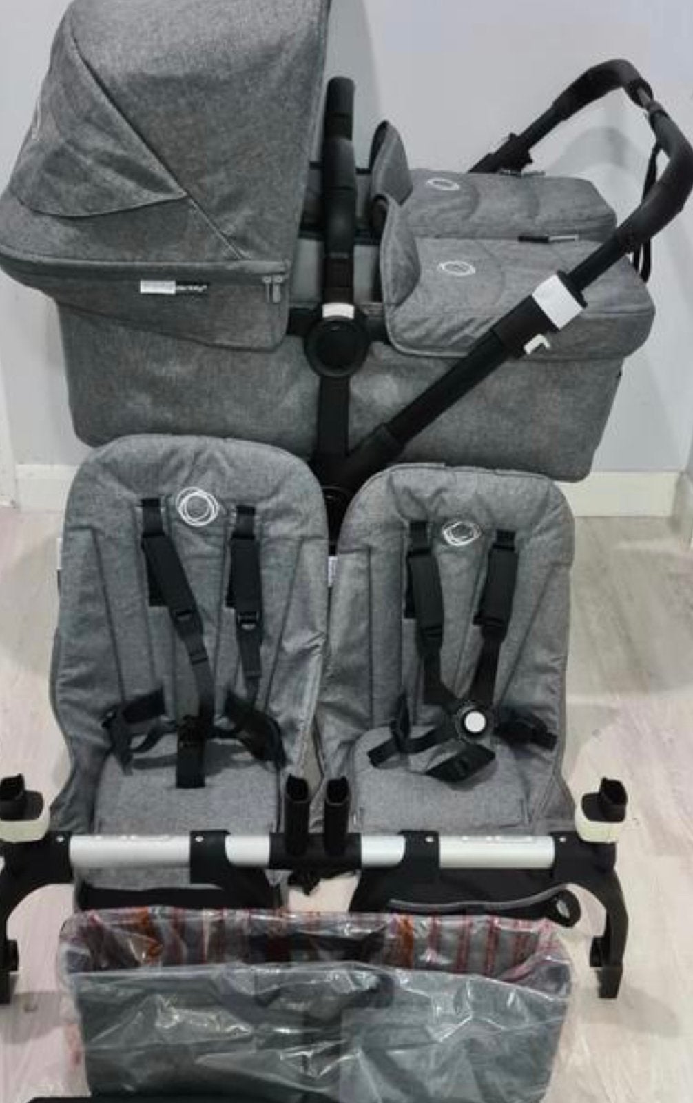 Bugaboo Donkey 3 Duo complète, Enfants & Bébés, Jumeaux & Naissances multiples, Comme neuf, Enlèvement