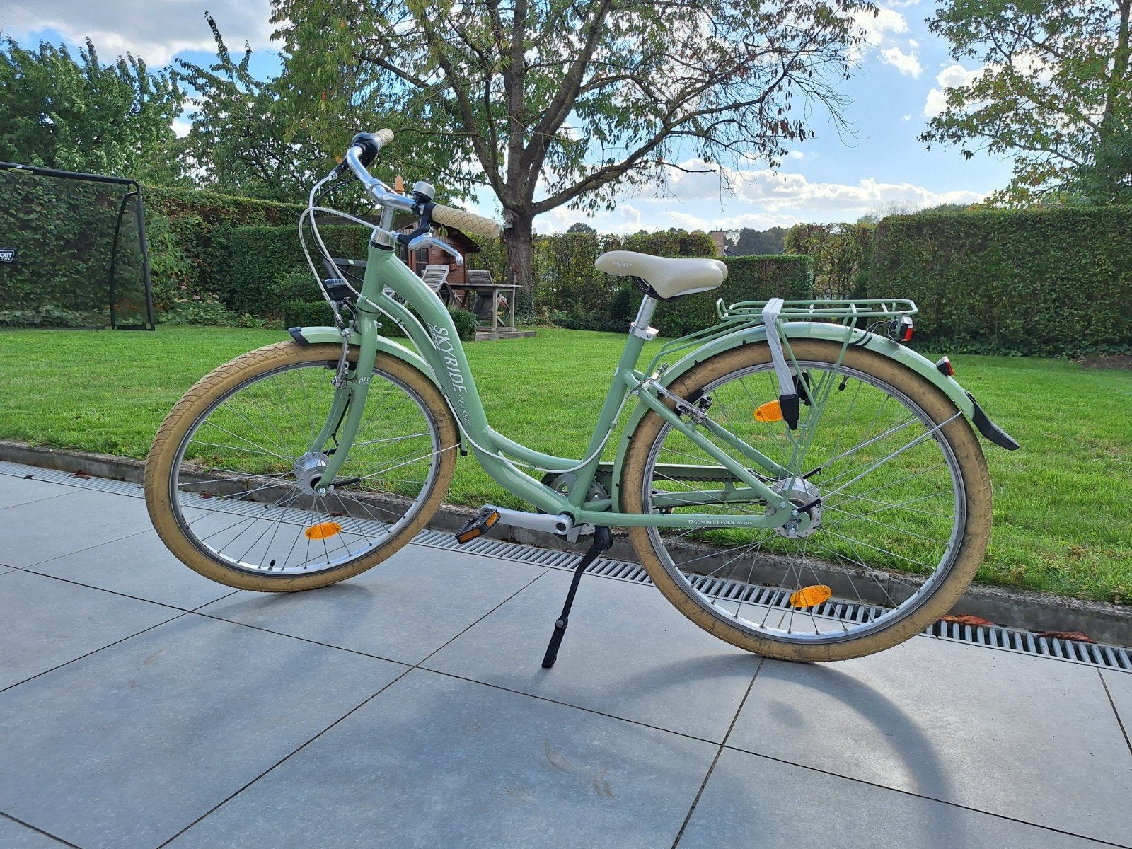 meisjesfiets Puky 26 inch, Fietsen en Brommers, Ophalen, Zo goed als nieuw, Velgrem