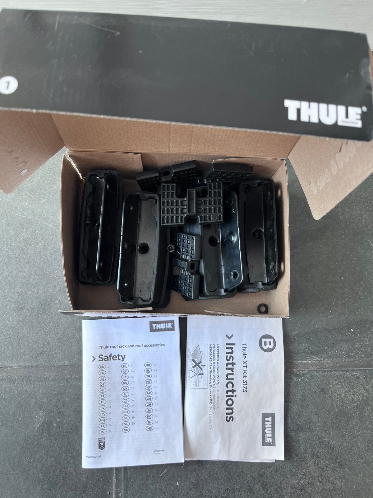 Thule XT kit 3173, Ophalen, Zo goed als nieuw