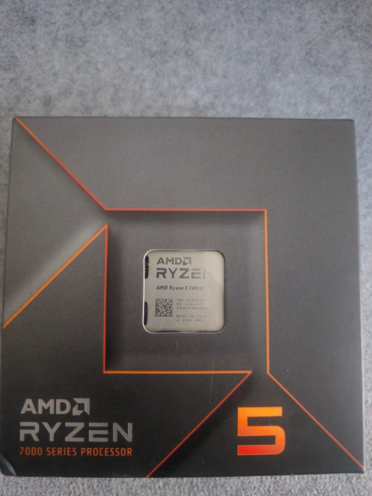 AMD Ryzen 57600X, Neuf, 6-core, Enlèvement ou Envoi, AMD Ryzen 57600X