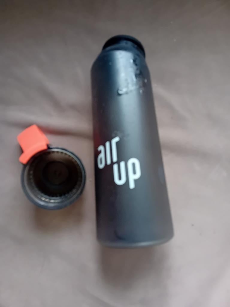 air up water fles, Ophalen