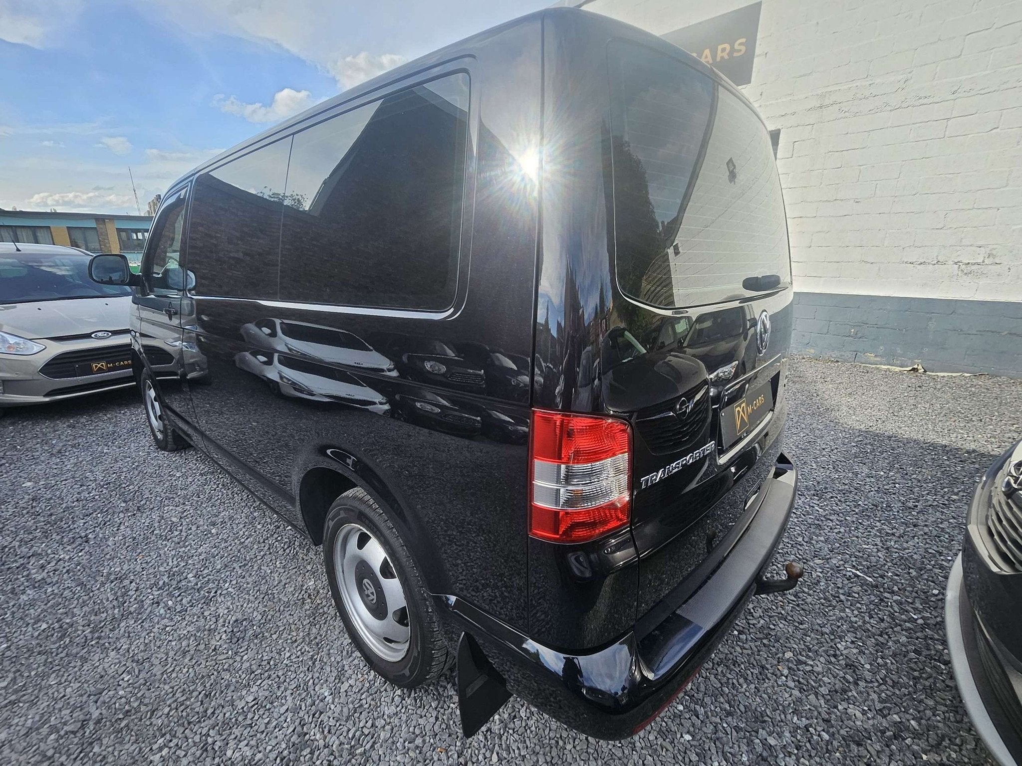 Volkswagen Transporter Multivan 4 MOTION * DSG * 5 PLACES *, Auto's, Zwart, 4 cilinders, Zwart, Bedrijf
