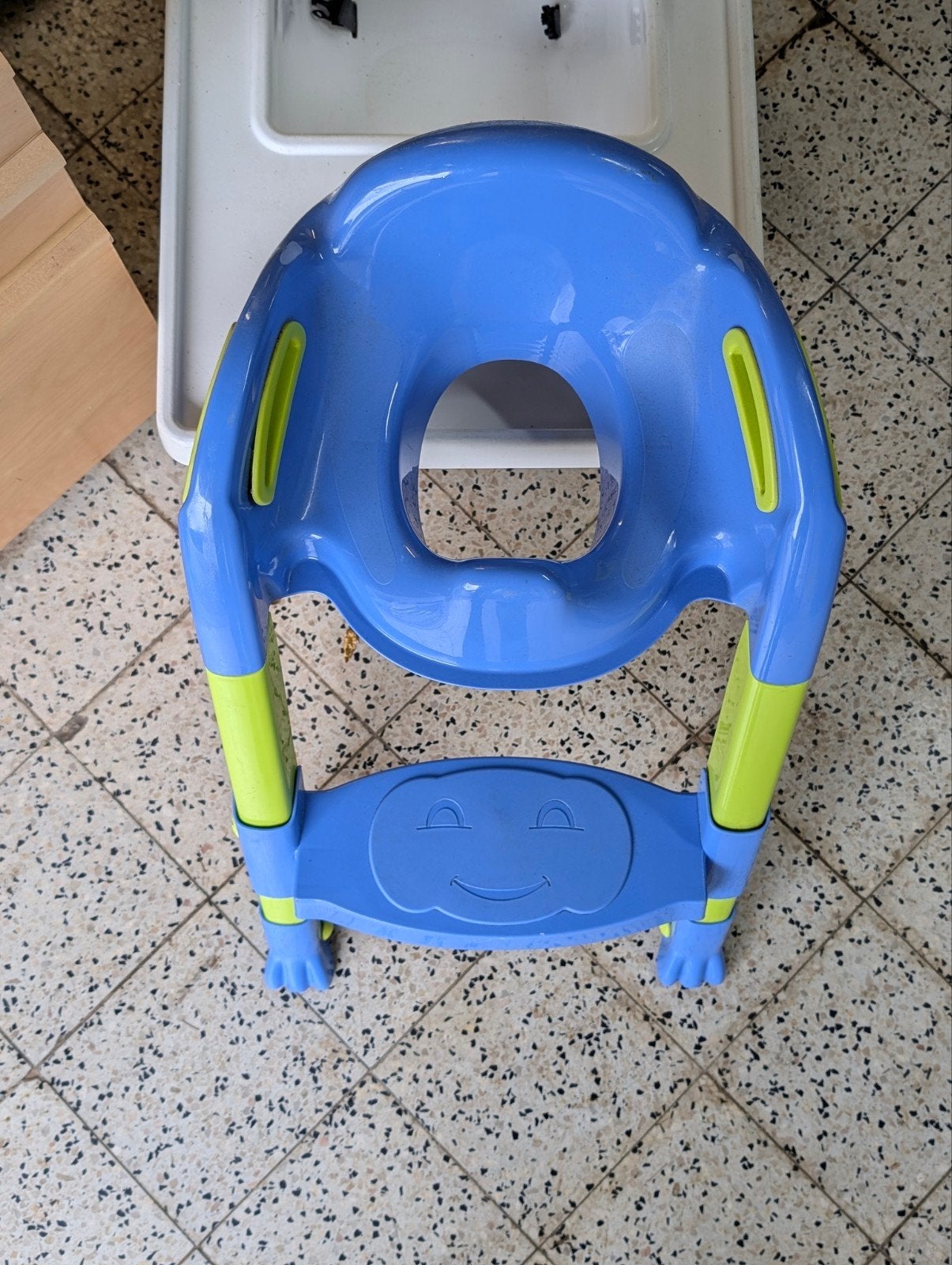 Opzetstoeltje zitje wc toilet kind potjestraining, Ophalen