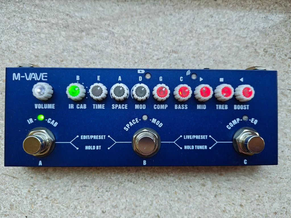 M-Wave Cube Baby-baspedaal, NIEUW, Ophalen of Verzenden, Nieuw, Delay of Echo