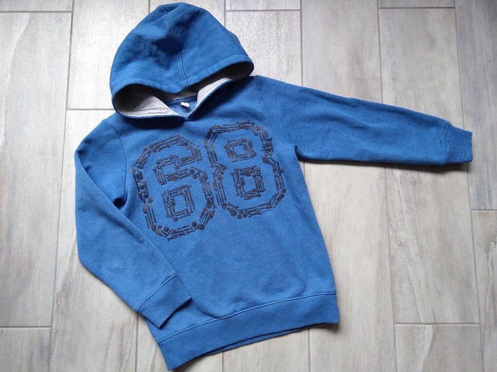 ★ M116 - RAVOTJE - Trui met kap Esprit, Kinderen en Baby's, Kinderkleding | Maat 116, Gebruikt, Jongen, Trui of Vest, Ophalen of Verzenden