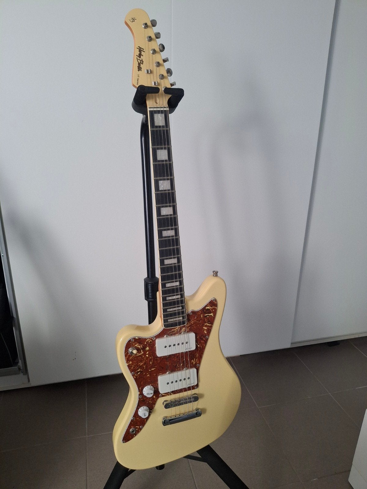 harley benton ja60 lefty, Enlèvement, Comme neuf, Solid body, Autres marques