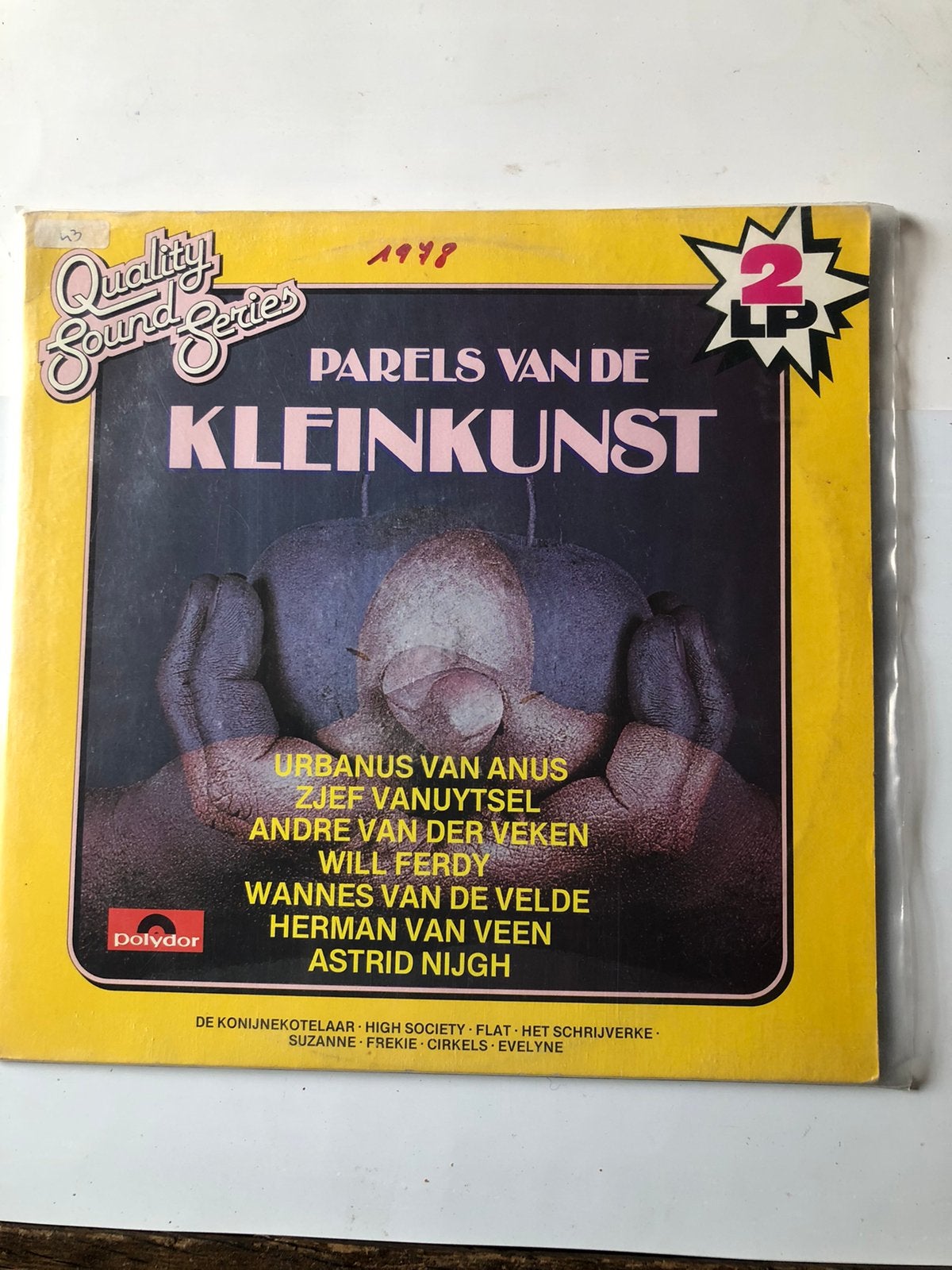 Parels van de kleinkunst ( 1978; 2 lp set), Verzenden, Zo goed als nieuw