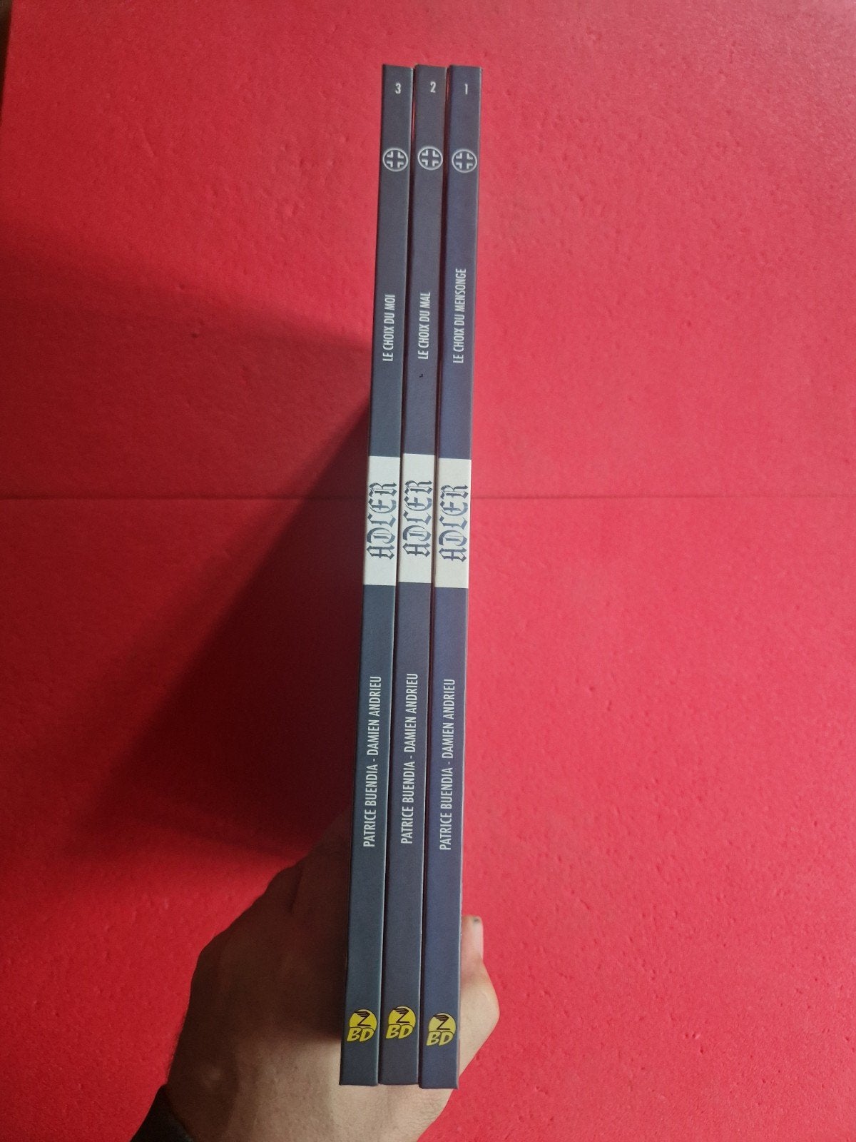 lot de 3 bd adler l aigle à deux têtes 1 à 3,EO, Livres, Enlèvement ou Envoi