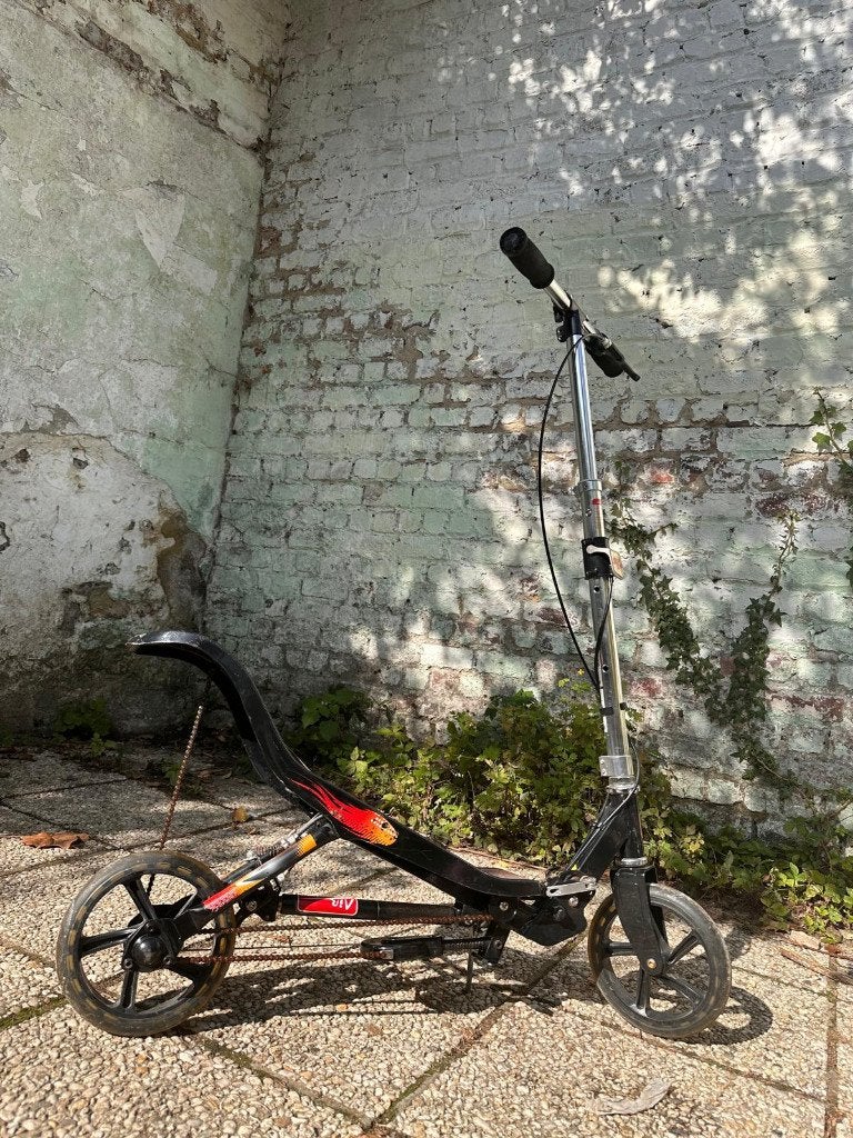 spacescooter voor kinderen vanaf 8 jaar, zwart, Ophalen, Gebruikt, Kickbike, Space scooter