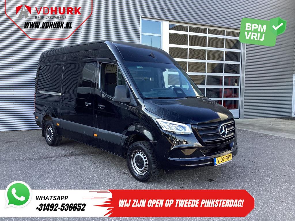 Mercedes-Benz Sprinter 317 CDI Aut. L2H2 3.5t Trekverm./ LED, Auto's, Bestelwagens en Lichte vracht, Automaat, Zwart, Mercedes-Benz