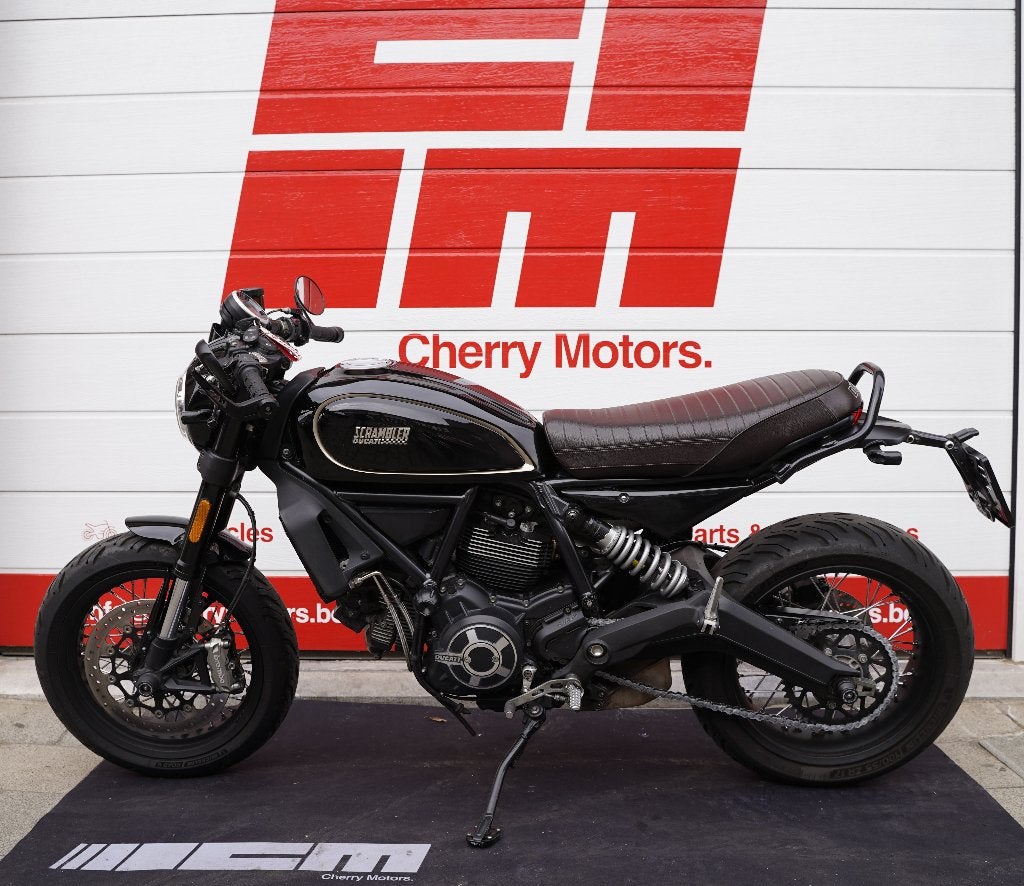 Ducati Scrambler Café Racer 800 - 2018 - FULL OPTION, Motos, Permis Moto A, Entreprise, Occasion, Plus de 35 kW