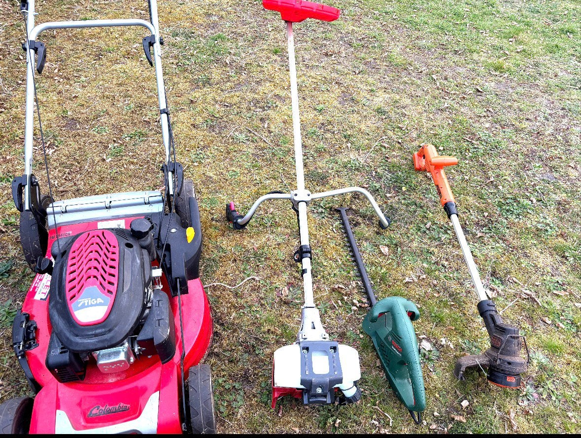 Materiels de jardinage pro, Enlèvement ou Envoi, Comme neuf, Essence