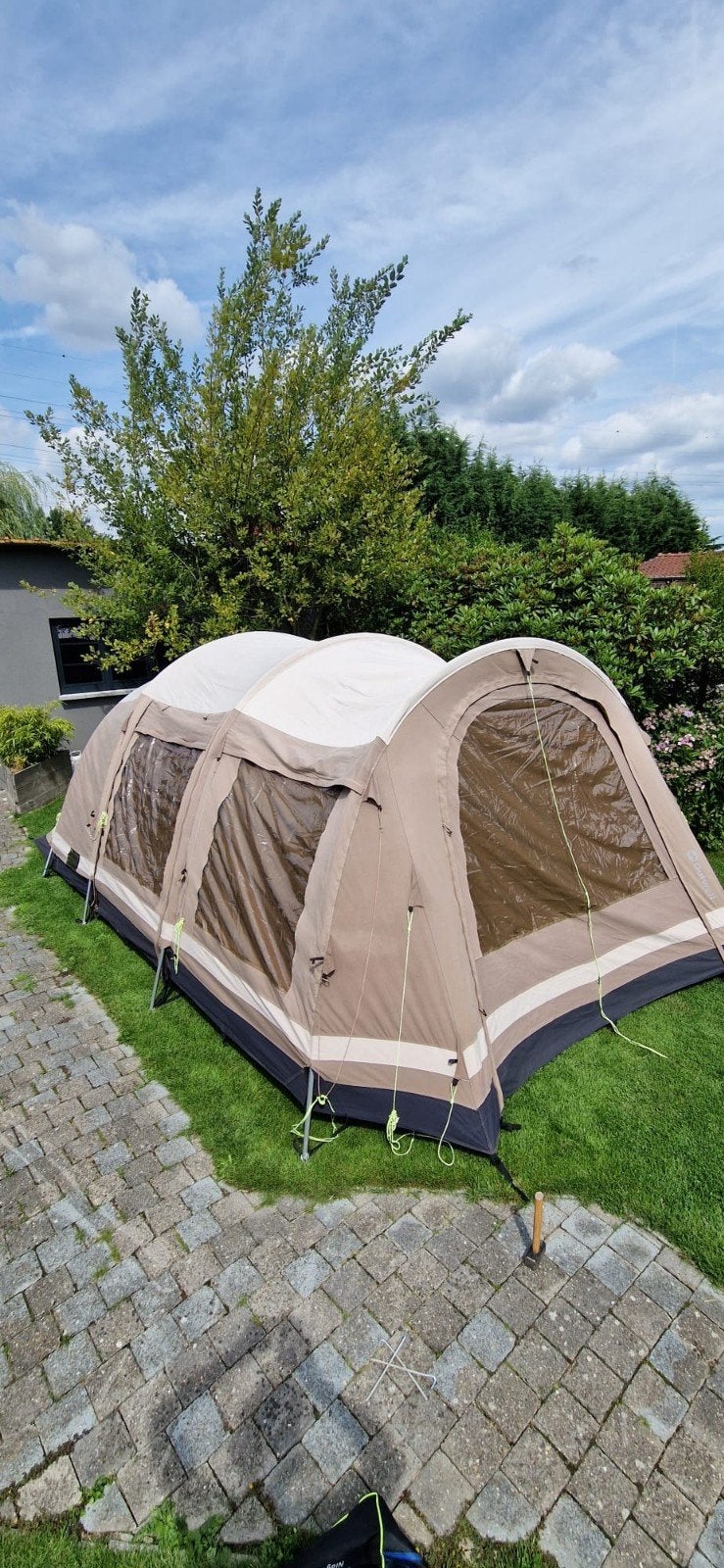 Outwell - Niagara Falls 5p. - katoenen tent, Ophalen, Gebruikt, Tot en met 2