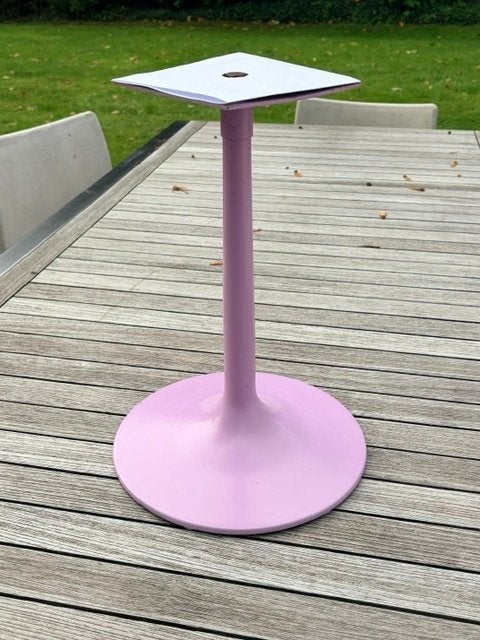 Pied tulipe 60 s,, Enlèvement ou Envoi, 38 cm, Table, Métal