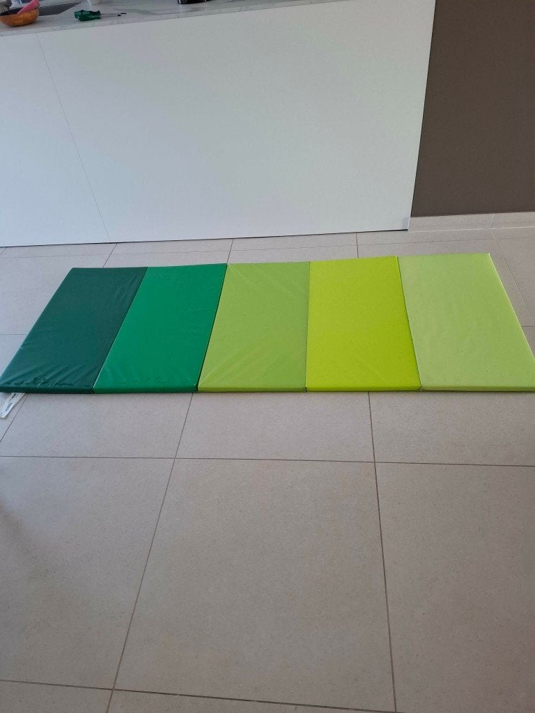 Gynastiekmat / yogamat opvouwbaar, Ophalen, Zo goed als nieuw