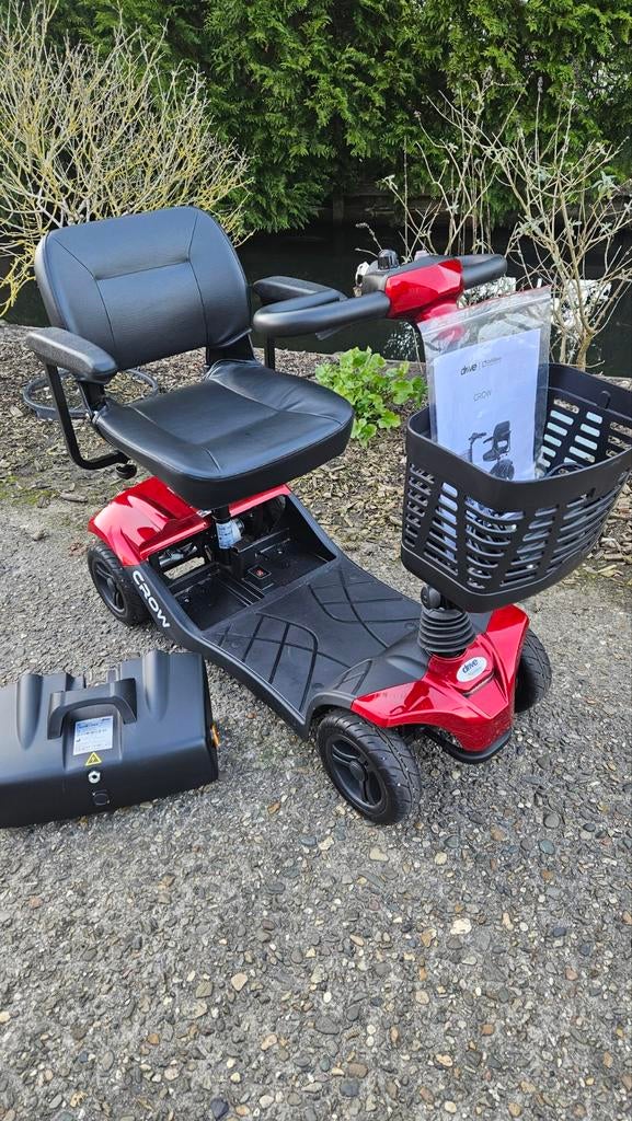 Drive Crow scootmobiel, deelbaar/inklapbaar, 2024, z.g.a.n!, Diversen, Ophalen, Inklapbaar