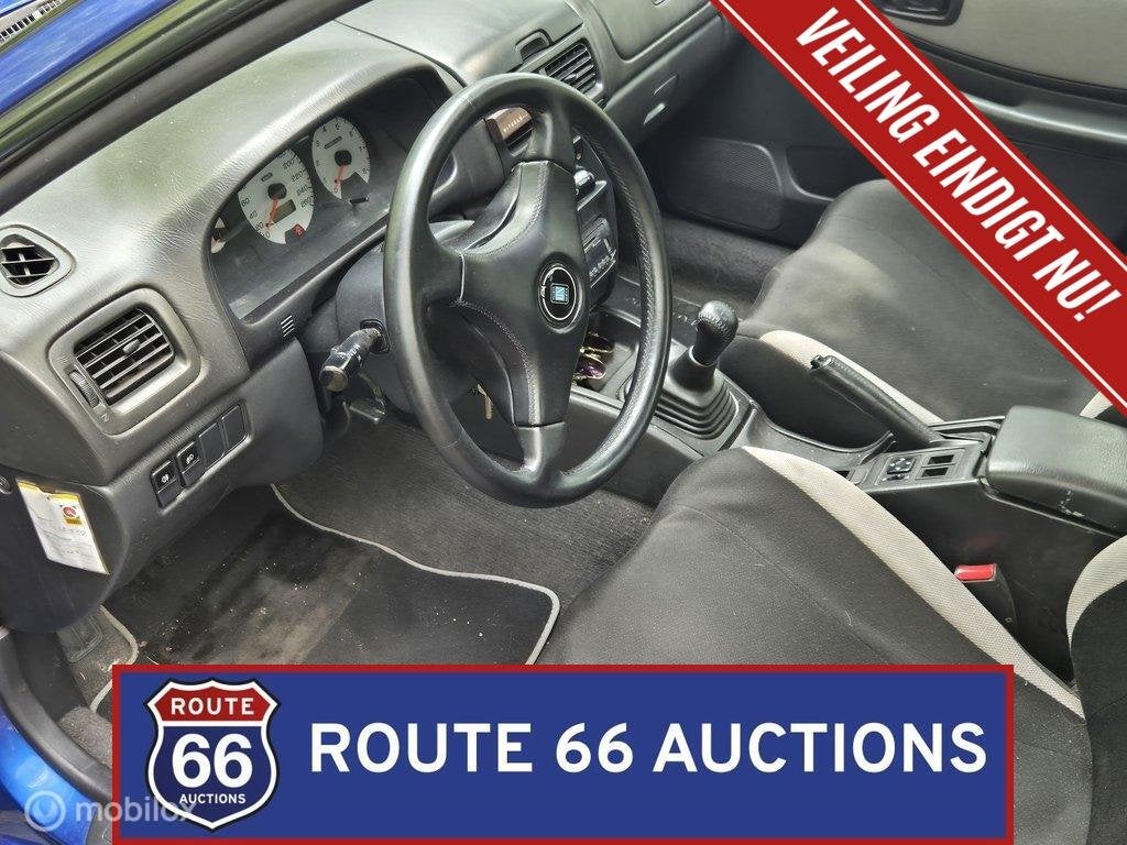 Subaru Impreza | 1998 | Route 66 Auctions, Auto's, Subaru, Zwart, Bedrijf, Handgeschakeld
