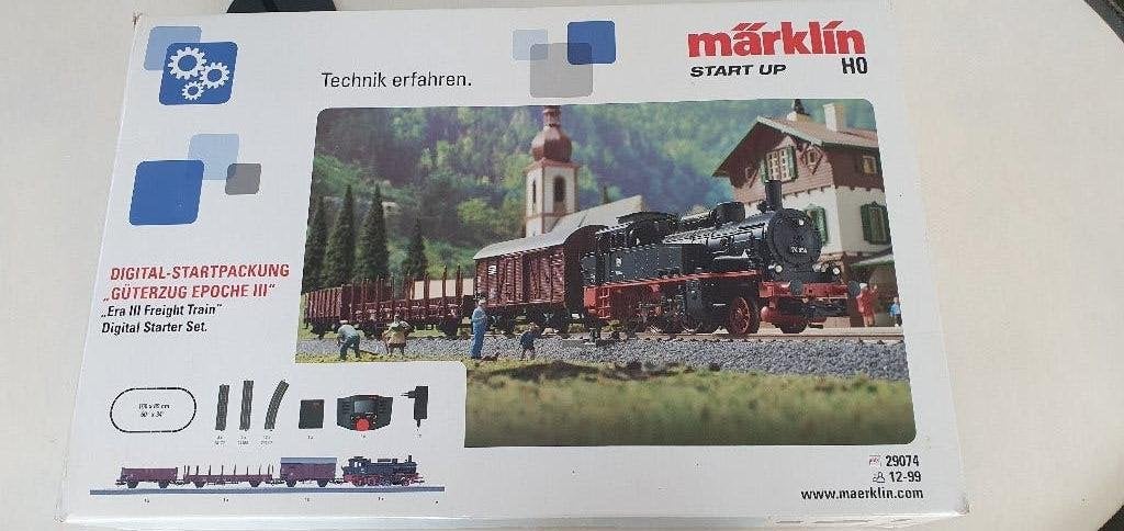 Märklin 29074 digitale set H0, Wisselstroom, Treinset, Ophalen of Verzenden, Zo goed als nieuw
